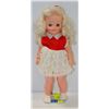 Image 1 : 18" GIRL DOLL IN RED DRESS.  #5702