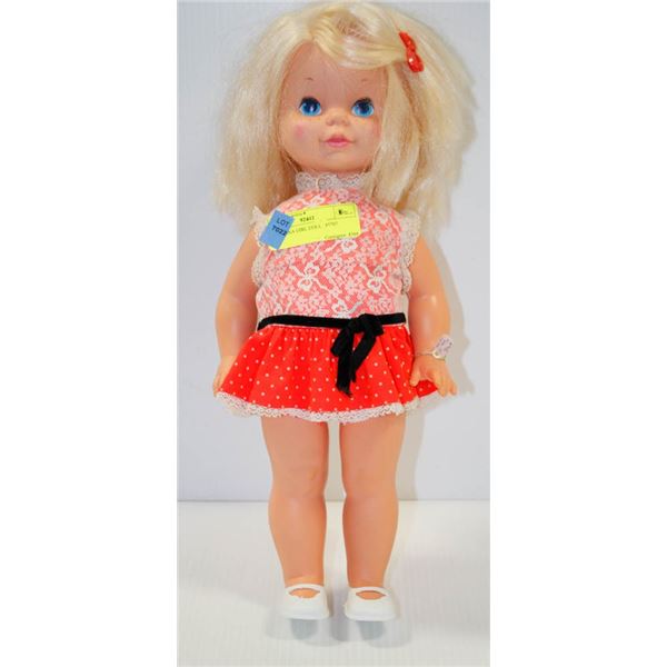 SHINDANA GIRL DOLL.  #5707