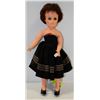 Image 1 : 1969 "VALENTINE" DOLL IN BLACK SUN DRESS.  #4005
