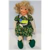 Image 1 : POLISH FABRIC DOLL W/ GREEN DRESS.  #1305
