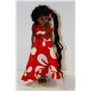 Image 1 : HAWAIIAN GIRL DOLL IN RED DRESS.  #3016