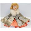 Image 1 : 1955 14" DOLL W/ GREY CAPE.  #2702