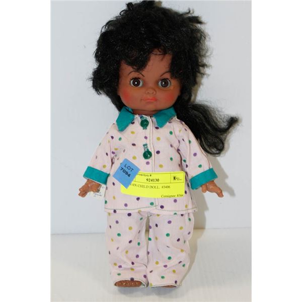 TIAWAN CHILD DOLL.  #3406