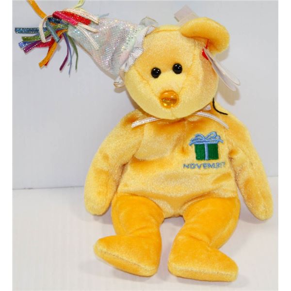 TY BABY NOVEMBER DOLL.  #5316