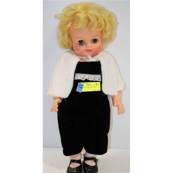 1959 PULLAN GIRL CHILD DOLL.  #4601