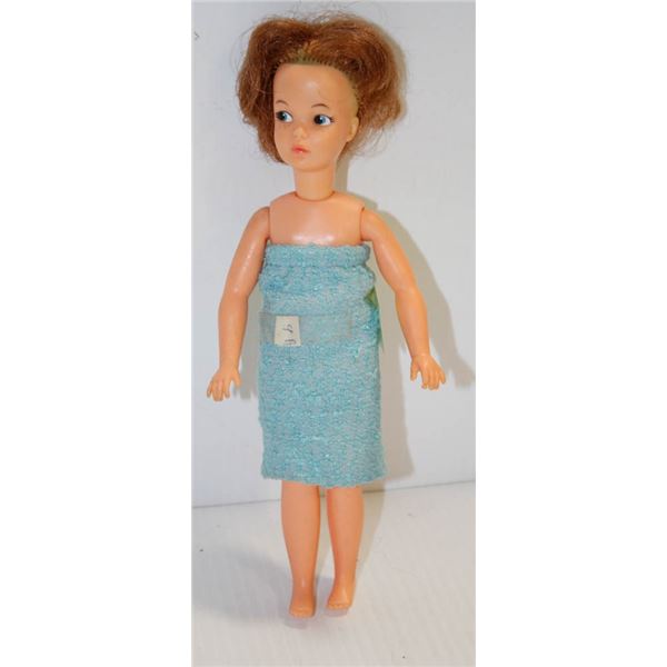 "PEPPER" DOLL IN BLUE DRESS.  #4614