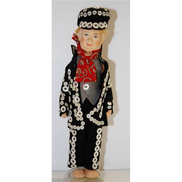 BUTTON MAN DOLL.  #1307