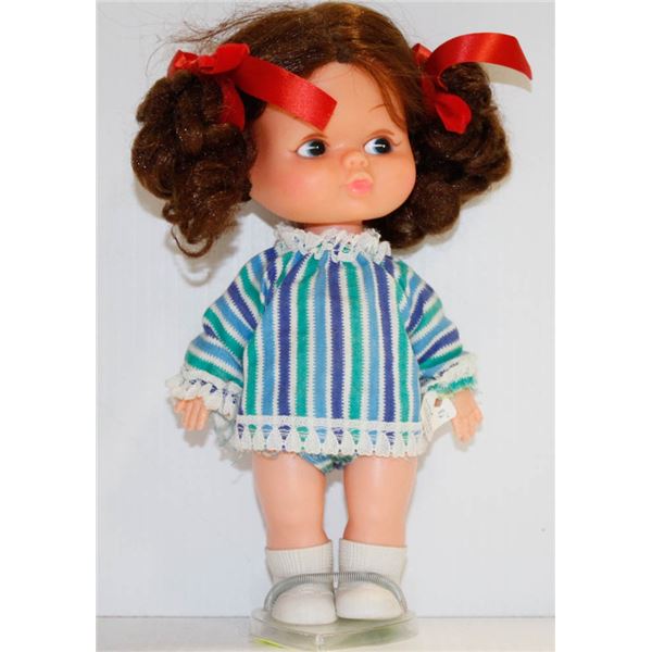 1974 GIRL DOLL WITH PONYTAIL.  #3511