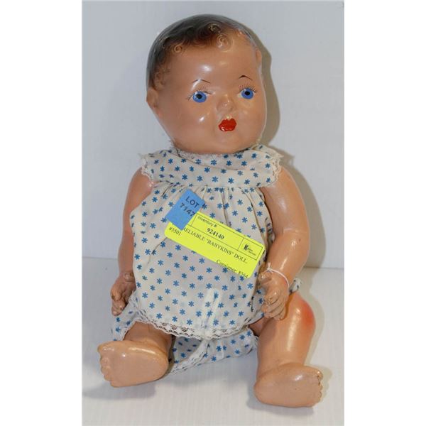 1940 RELIABLE "BABYKINS" DOLL.  #3501