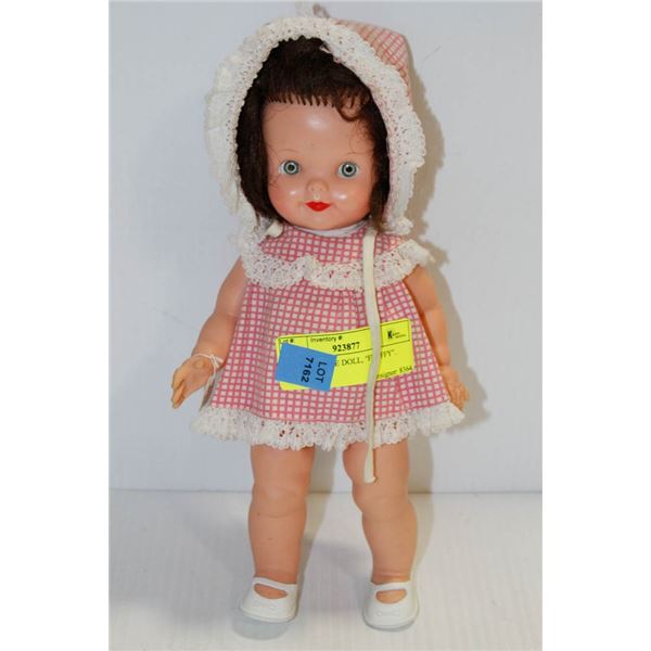 1956 EFFANBEE "FLUFFY" DOLL #1411