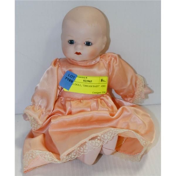 REPRODUCTION  "DREAM BABY" DOLL  #2001