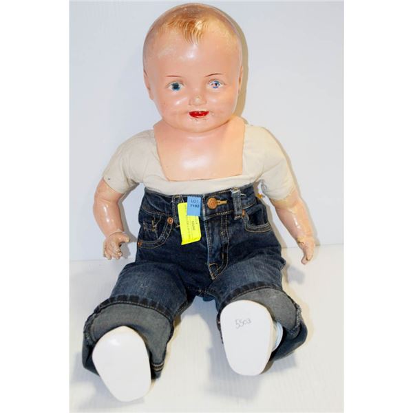 1930 25" RELIABLE BOY DOLL.  #5503