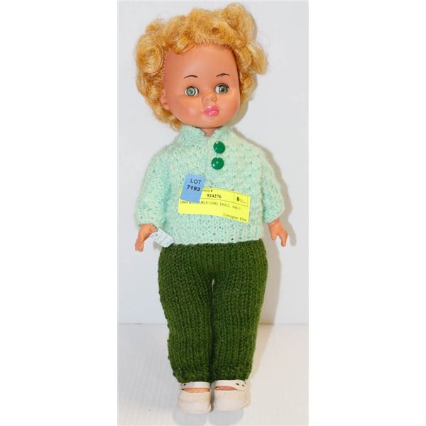 1964 RELIABLE GIRL DOLL.  #4611