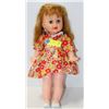 Image 1 : 1960 DEE CEE DOLL IN FLOWERED DRESS.  #5105