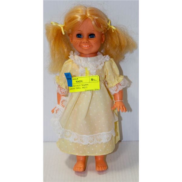 1964 RATTIE ITALY "HAPPY ANDRANNA" DOLL.  #4215