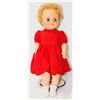 Image 1 : POUTY FACE DOLL IN RED DRESS.  #3911