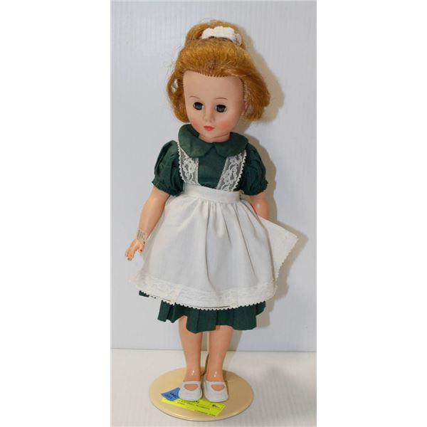 "MISS LUCKY" DOLL IN GREEN OUTFIT.  #3903