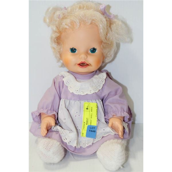 1982 BABY "CARRIE" DOLL.  #4910