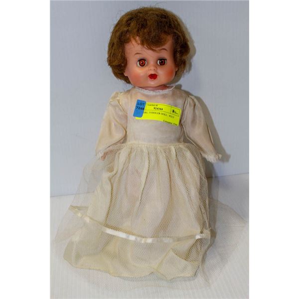 1958 GIRL TODDLER DOLL.  #5215