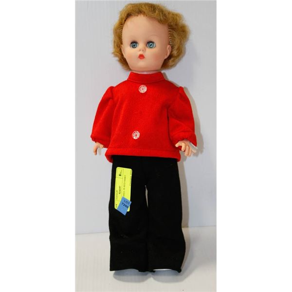 1968 REGAL DOLL IN RED SHIRT.  #3909