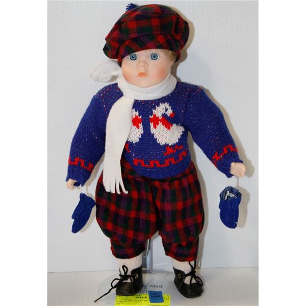 PORCELAIN "SCOTTISH LAD" DOLL.  #4911