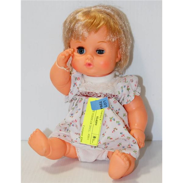 PLAYMATE TODDLER DOLL.  #3011