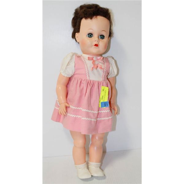 1960 STAR DOLL W/ PINK DRESS.  #1717