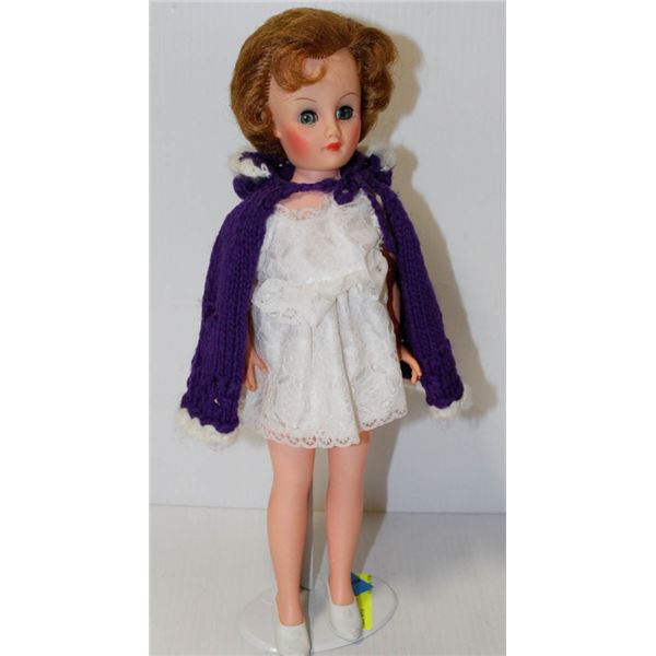 MISS REVLON DOLL W/ PURPLE CAPE.  #1718