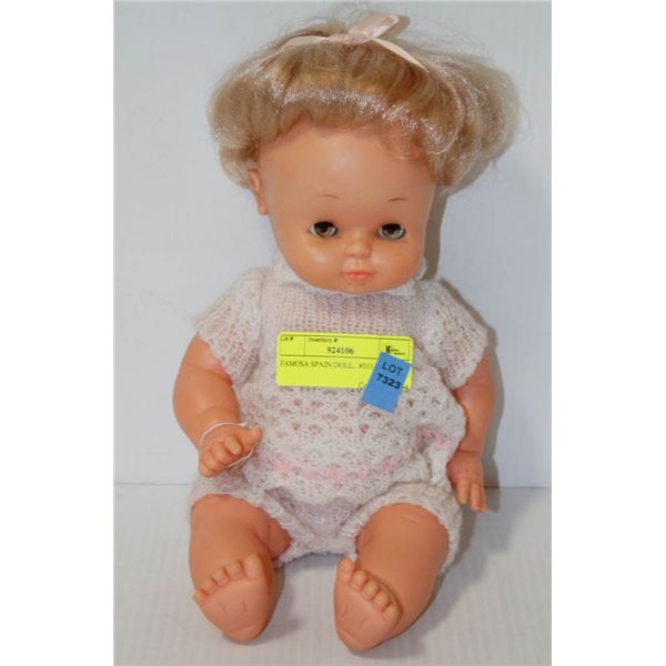 FAMOSA SPAIN DOLL.  #3111