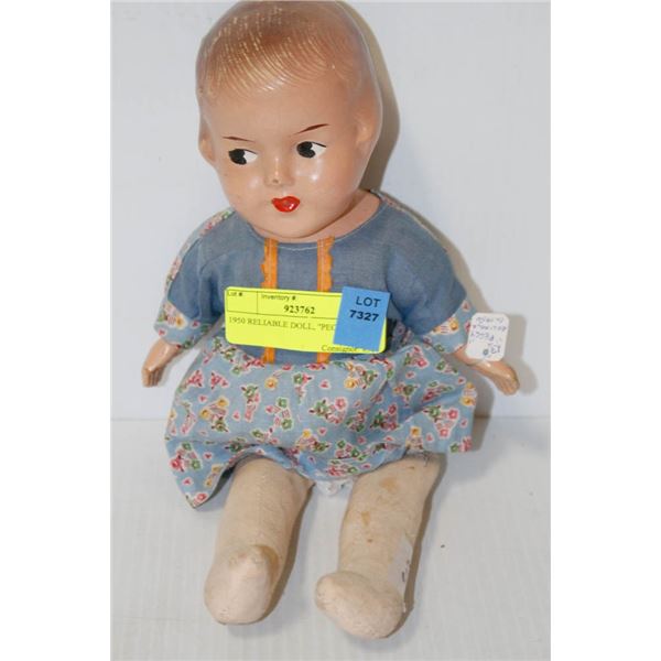 1950 RELIABLE "PEGGY" DOLL  #503