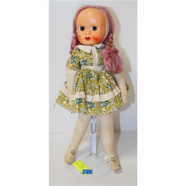 1955 DOLL, "PINK HAIL".  #114