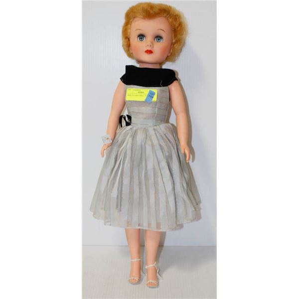 1950'S 23" LADY DOLL.  #1709