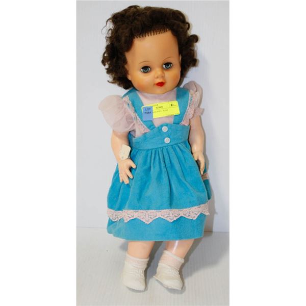 1955 RUBBER DOLL.  #1509