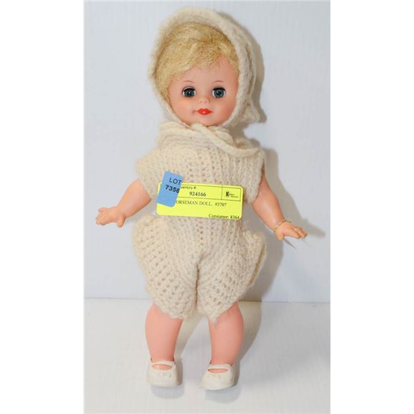 1950'S HORSEMAN DOLL.  #3707