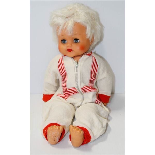 1957 PULLAN DOLL W/ SKII SUIT.  #1904