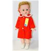 Image 1 : 1960'S DOLL W/ RED OUTFIT.  #1907