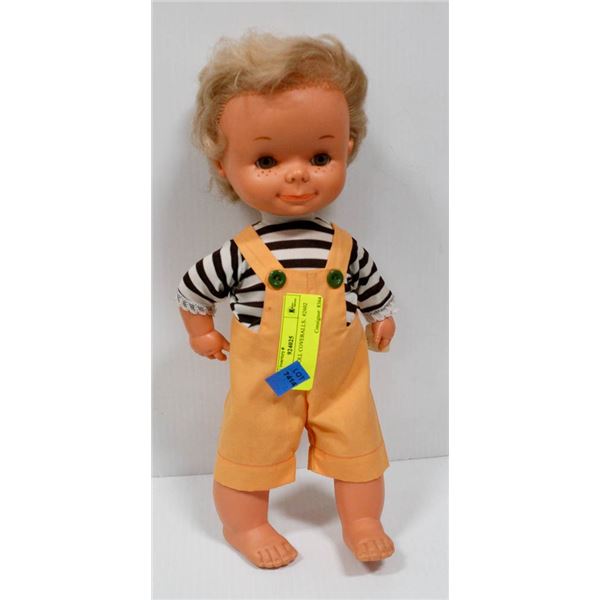 FAMOSA DOLL IN COVERALLS.  #2602