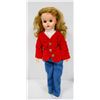 Image 1 : 1950'S DEE CEE DOLL W/ RED VEST.  #1619