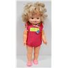 Image 1 : 1983 "CHATTY PATTY" DOLL WITH PULL STRING.  #562