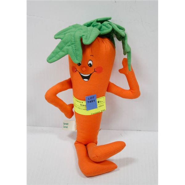 BARRETT THE CARROT DOLL.  #5614