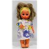 Image 1 : FURGA ITALY GIRL DOLL WITH YELLOW HEAD BAND #5615