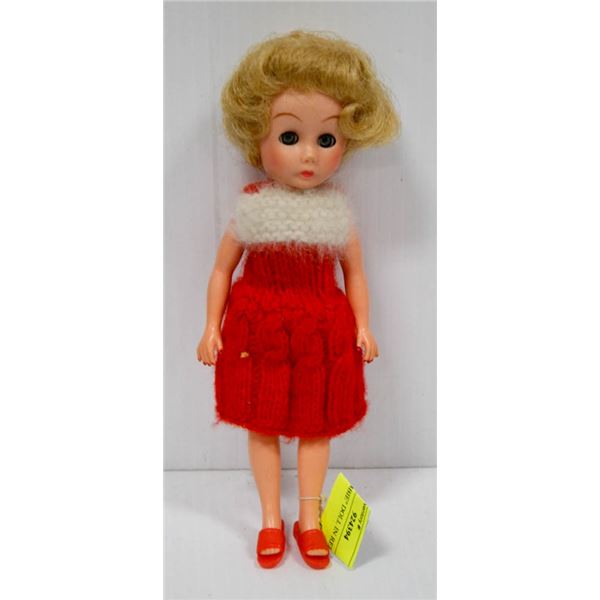 1955 "DEBBIE" DOLL IN RED DRESS.  #5607