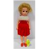 Image 1 : 1955 "DEBBIE" DOLL IN RED DRESS.  #5607