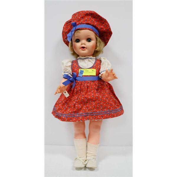 1963 22" REGAL DOLL WITH HAT.  #5617