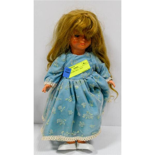 CELLOID GIRL DOLL.  #2613