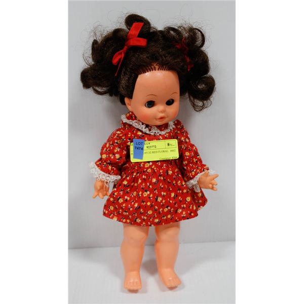 PLAYMATE #5132 RED FLORAL.  #602