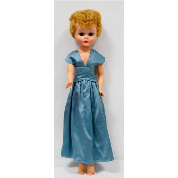 24" "LADY VOGUE" DOLL IN BLUE DRESS.  #5619