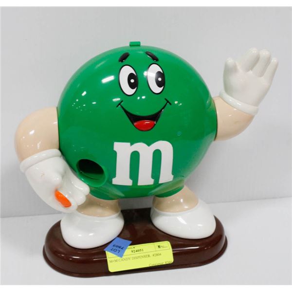 M+M CANDY DISPENSER.  #2804