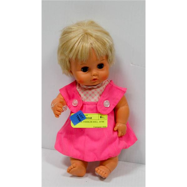 PLAYMATE TODDLER DOLL.  #3709