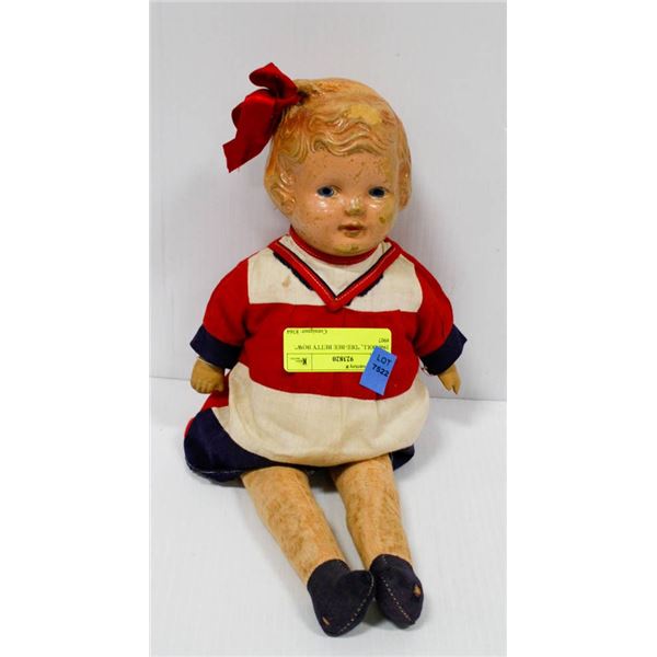 1940'S DOLL, "DEE-BEE BETTY BOW".  #907